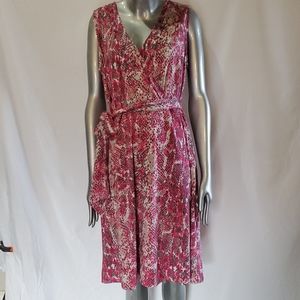 INC snake skin dress